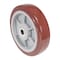 Vestil Polypropylene Wheel 10x2.5 Maroon WHL-PP-10X2.5 - alternate 2